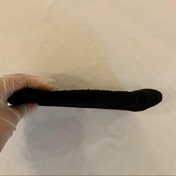 Carlo Fellini Beaded Black Clutch/Handbag! - Picture 7 of 10